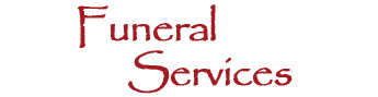 Funeral Services page title graphic