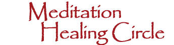 Meditation Healing Circle page title graphic