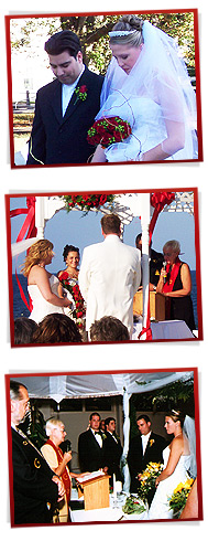 pictures of various weddings